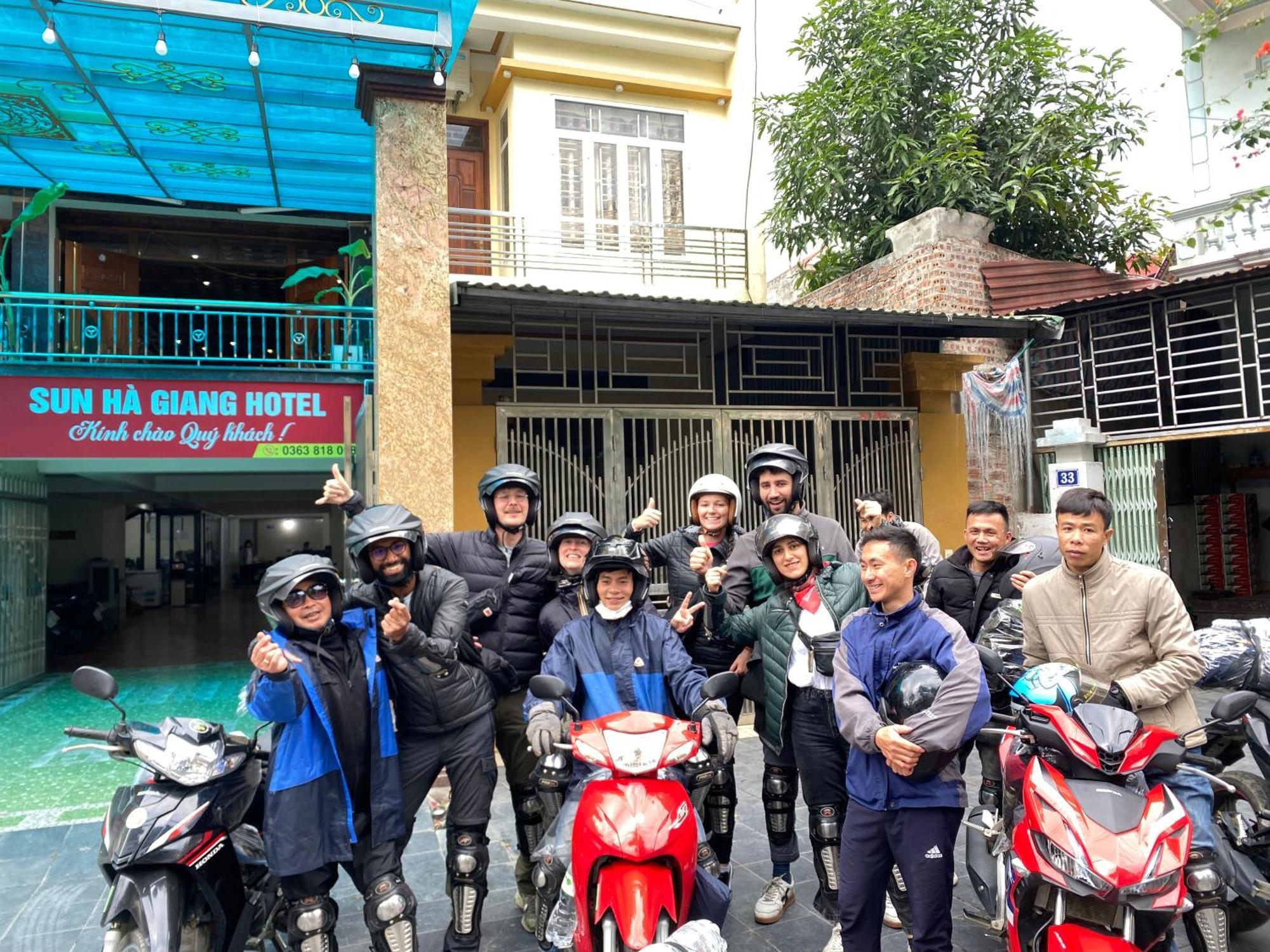 Sun Ha Giang Hotel-Tours-Motorbike Rental Exterior foto